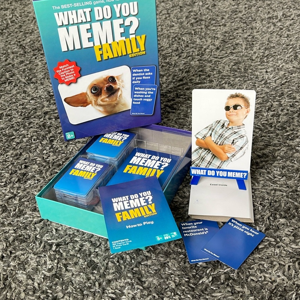 What Do You Meme? Family Edition Game in excellent condition.